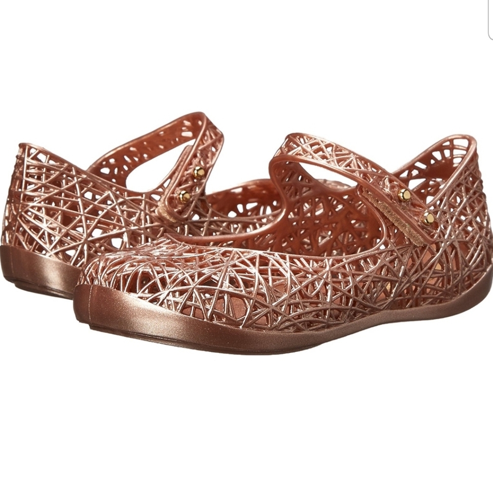 Mini Melissa Campana Bronze (Rosegold) ZigZag sz 8